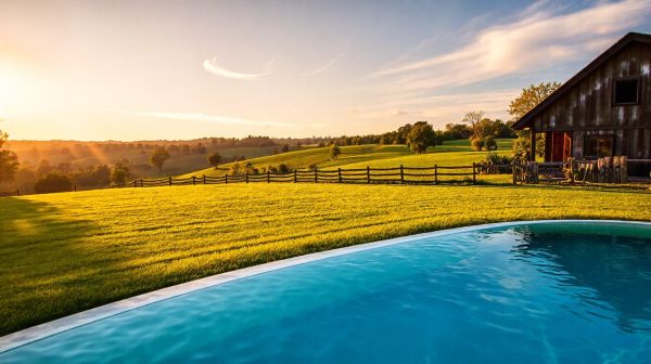 Les avantages d'une maison en campagne avec piscine